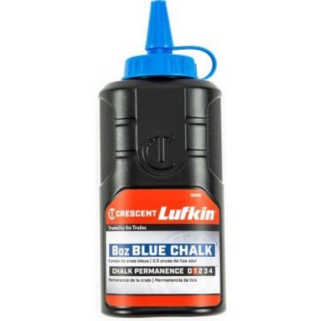 APEX TOOL GROUP Crescent LufkinÂ Chalk Refill, 8 Oz, Blue CB08B